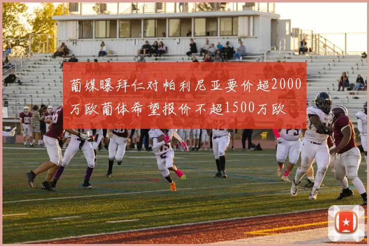 葡媒曝拜仁对帕利尼亚要价超2000万欧葡体希望报价不超1500万欧